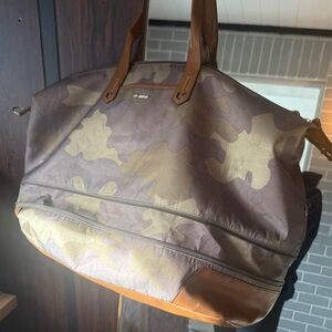 Camo/Floral Travel Duffle Bag